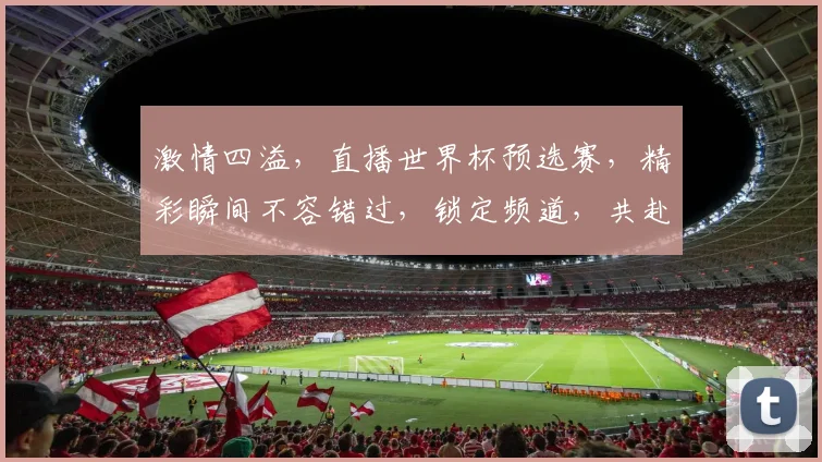 激情四溢，直播世界杯预选赛，精彩瞬间不容错过，锁定频道，共赴盛宴